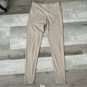 Athletic light beige leggings